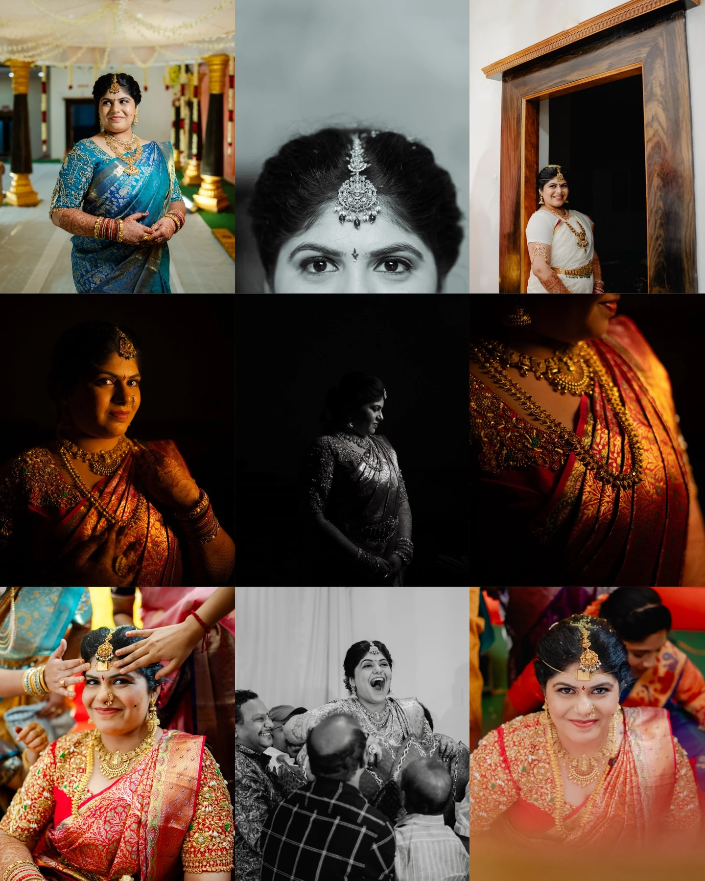 Luar.Amore wedding photography portfolio collage